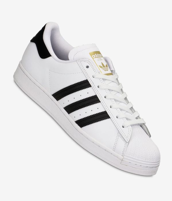 Adidas Superstar ADV Cloud White / Core Black / Cloud White (Leather) –  curbskateshop