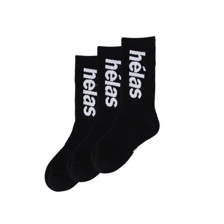 Helas Pack Of 3 Socks Black