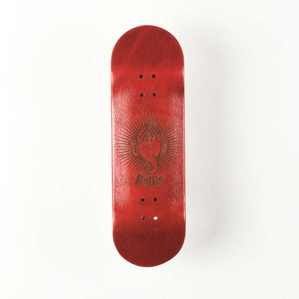 Bollie Fingerboard - Mini Logo Red