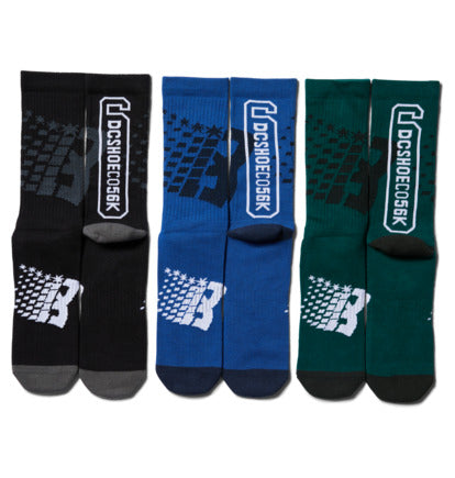 DC Sock 56K 3 Pack One Size