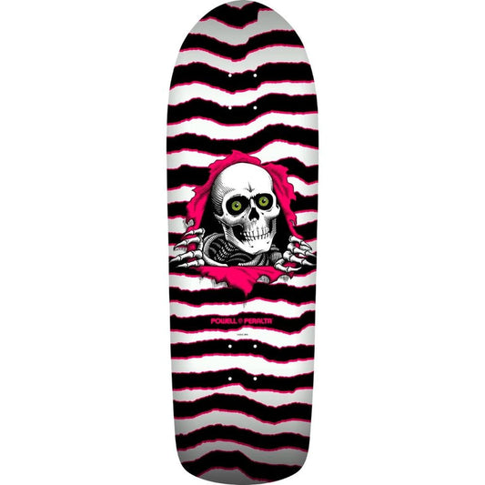 Powell Peralta Old School Ripper 15 Reissue 10 Inch White/Pink
