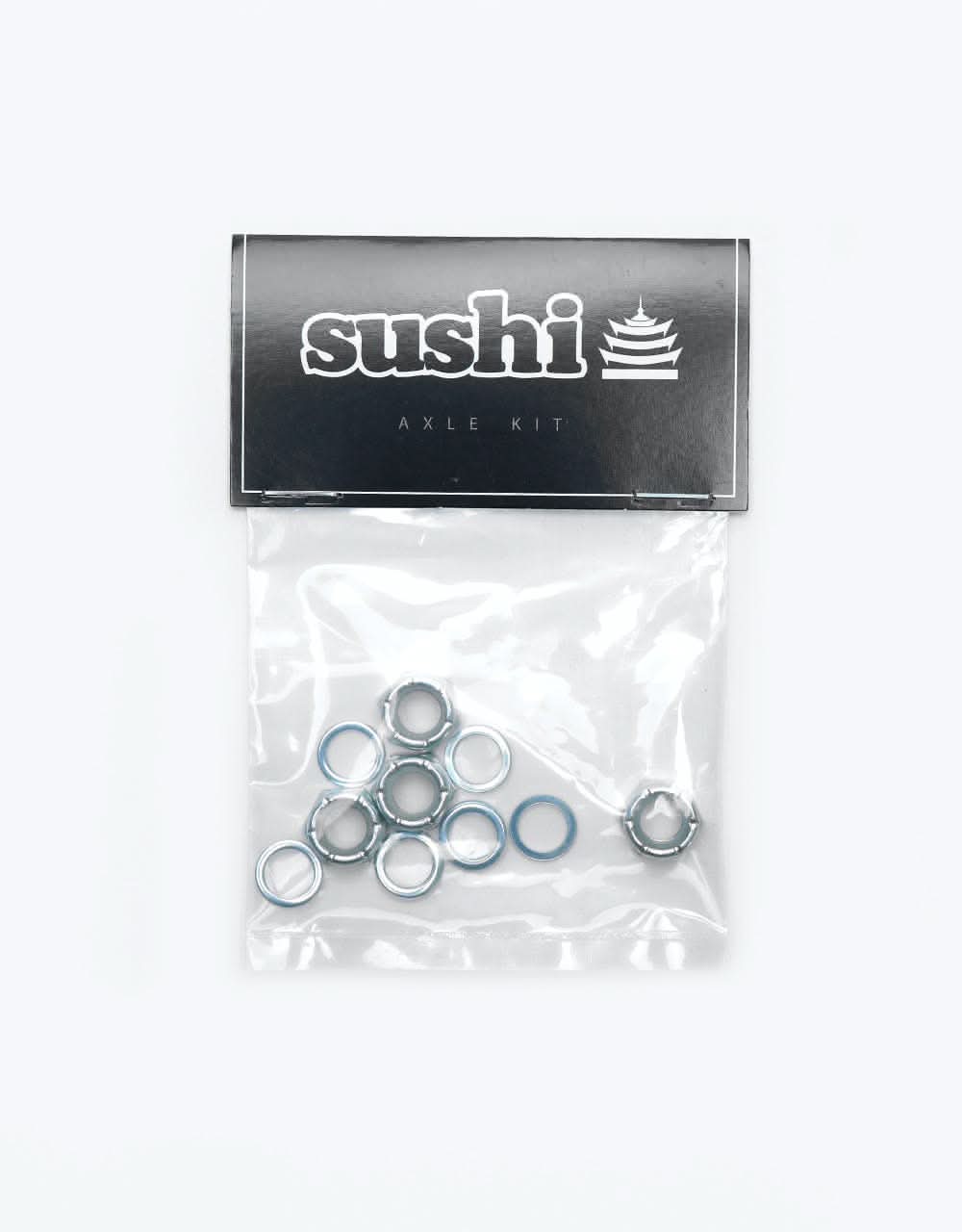 Sushi axle kit Silver