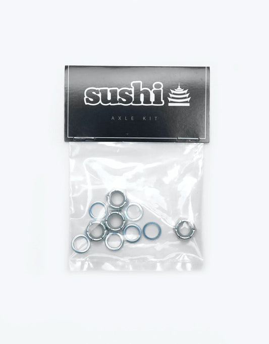 Sushi axle kit Silver