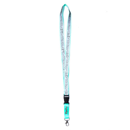 Ripndip Nermal Leaf Reflective Lanyard 3M