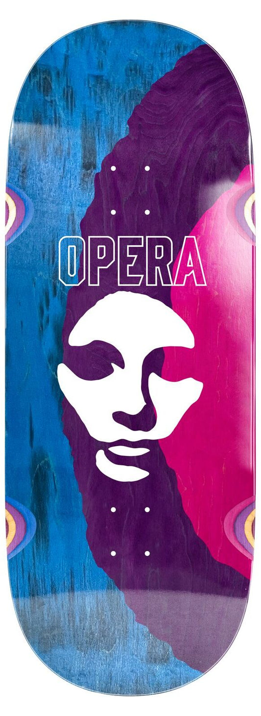 Opera Triple Torn Big Mask Logo Deck 12"