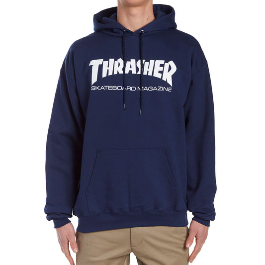 Thrasher Skate Mag Hood Navy