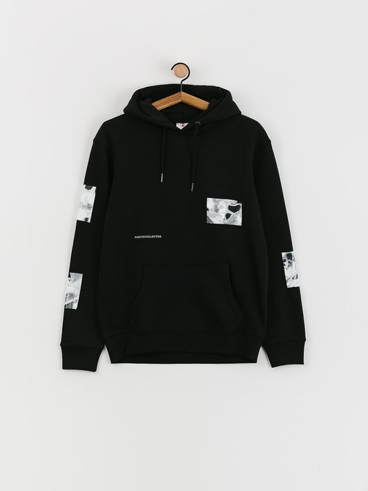 Poetic Fluid Hoodie Black