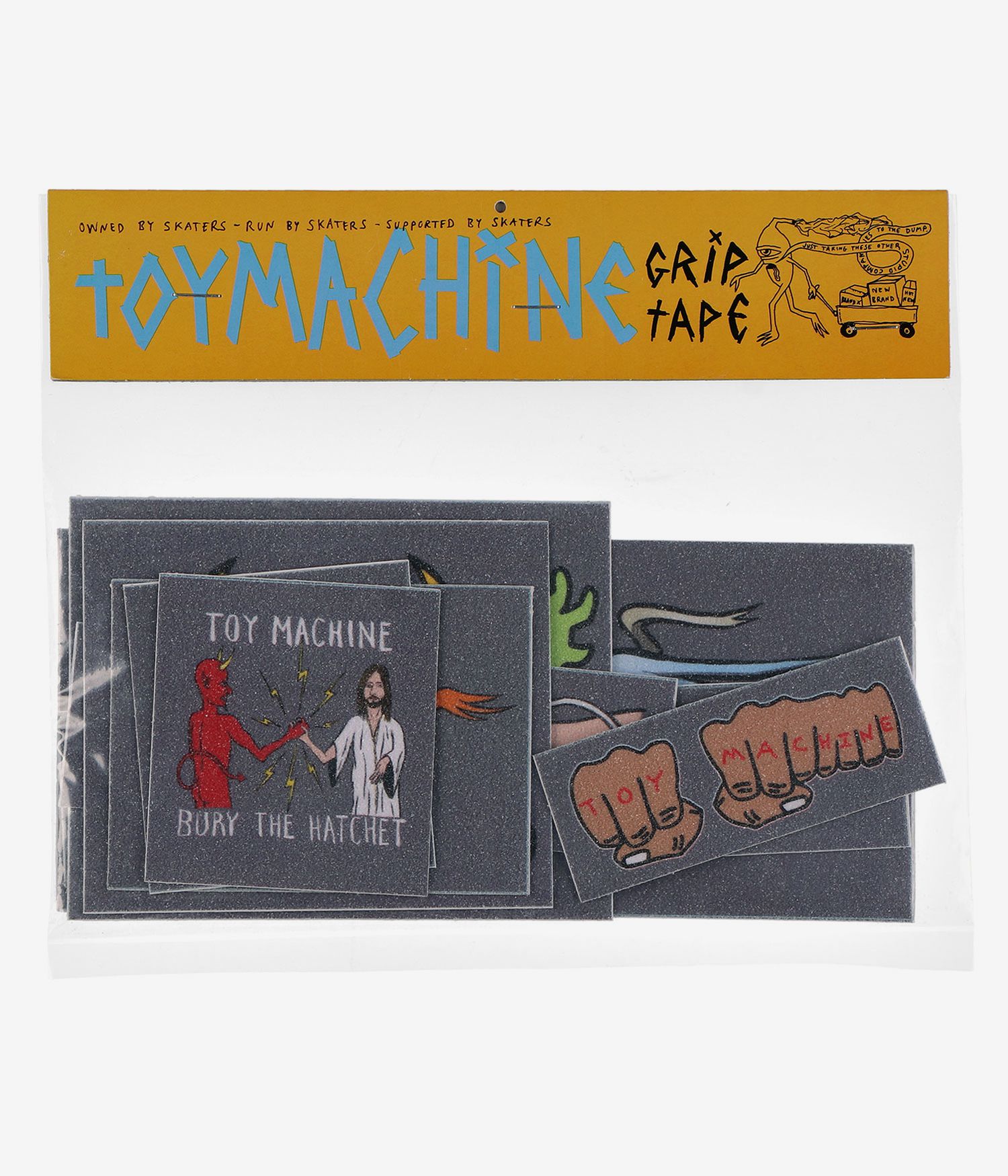 Toy Machine All Hail Griptape Stickerpack (9 Pieces)