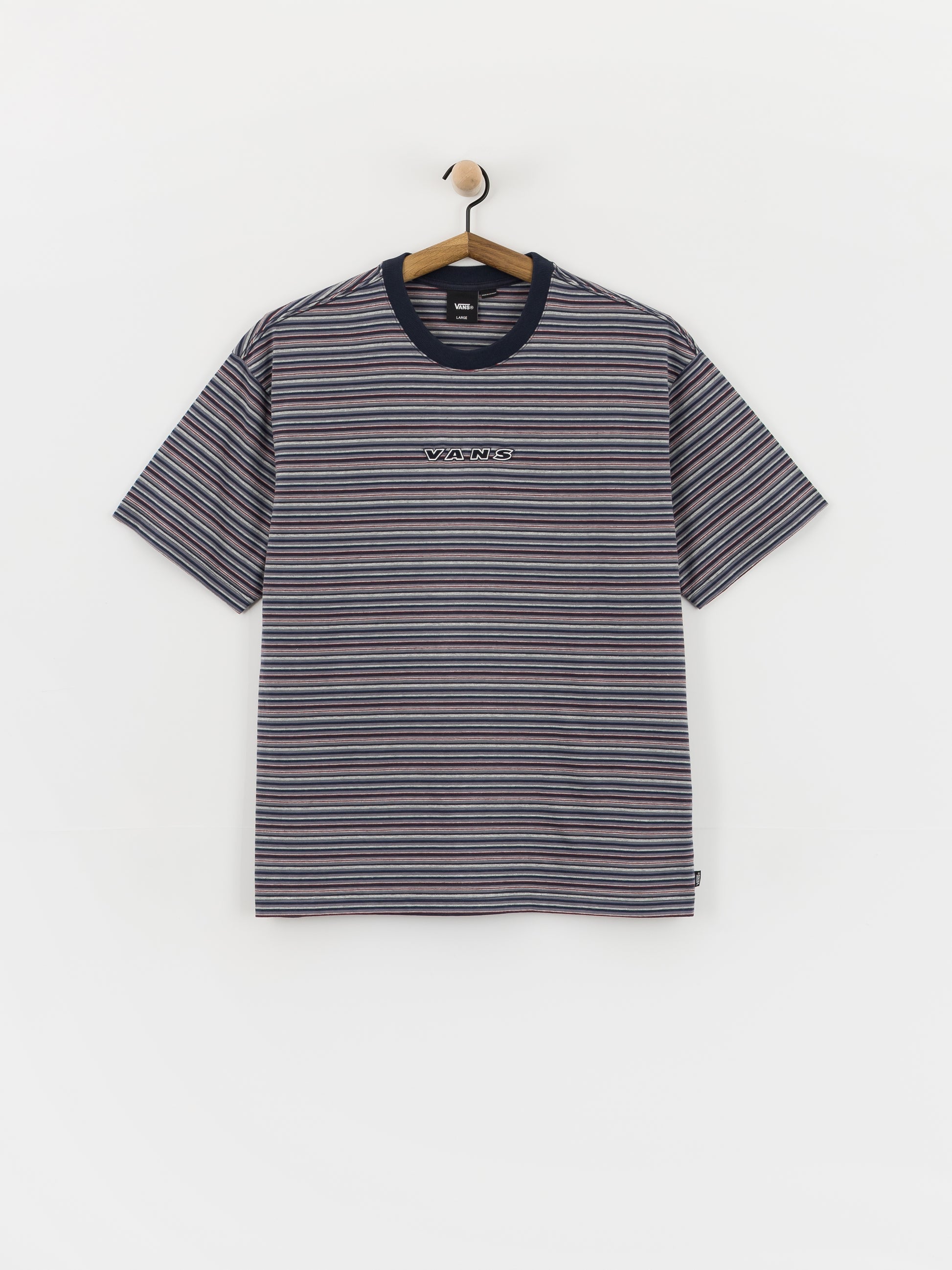 Vans - Cameron Stripe Tee Navy / Grey