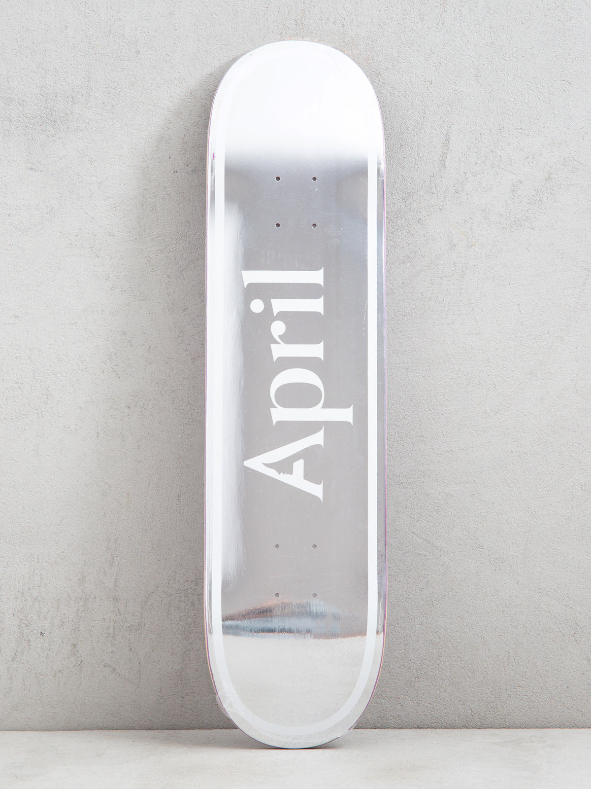 April OG Logo Silver Foil 8.25