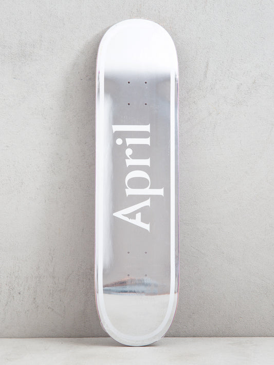 April OG Logo Silver Foil 8.25