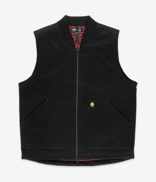 Dickies x Spitfire Vest Black