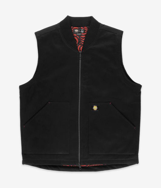 Dickies x Spitfire Vest Black