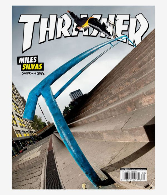 Thrasher Magazine May 2024 (Free Stickers & Poster)