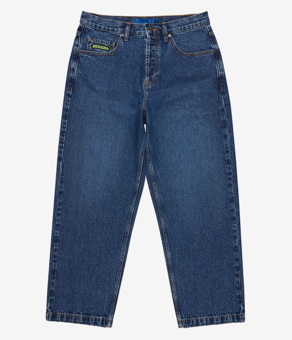 DC Worker Baggy Dark Blue Denim Youth Pant Boy