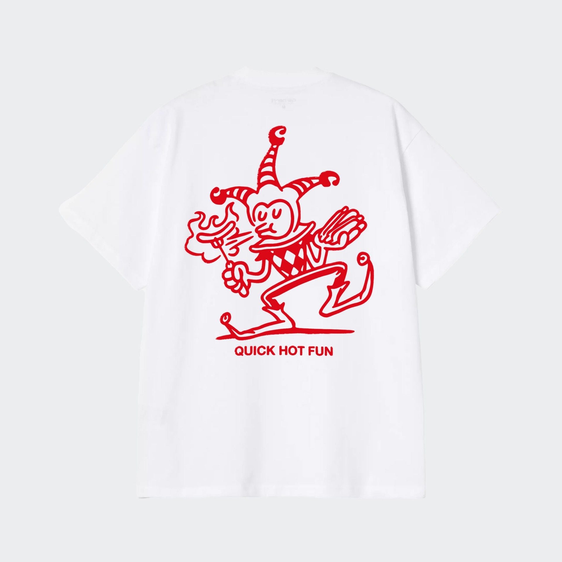 Carhartt WIP S/S Harlequin BBQ Tee White