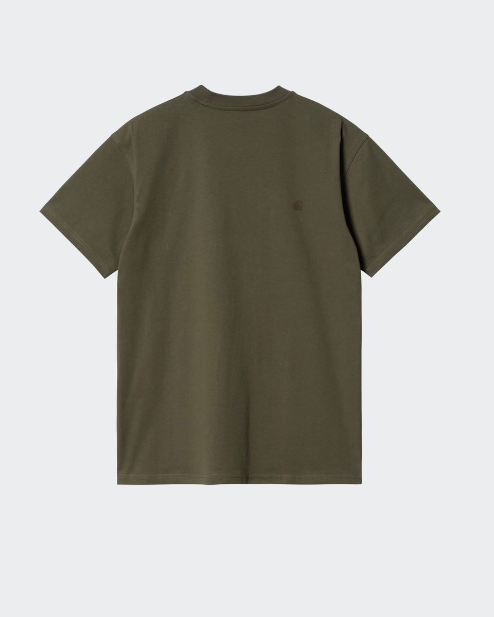 Carhartt WIP American Script Tee Tarragon Green