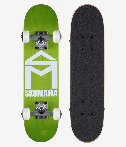 Sk8mafia Micro Complete House Logo Green 6.0 Inch