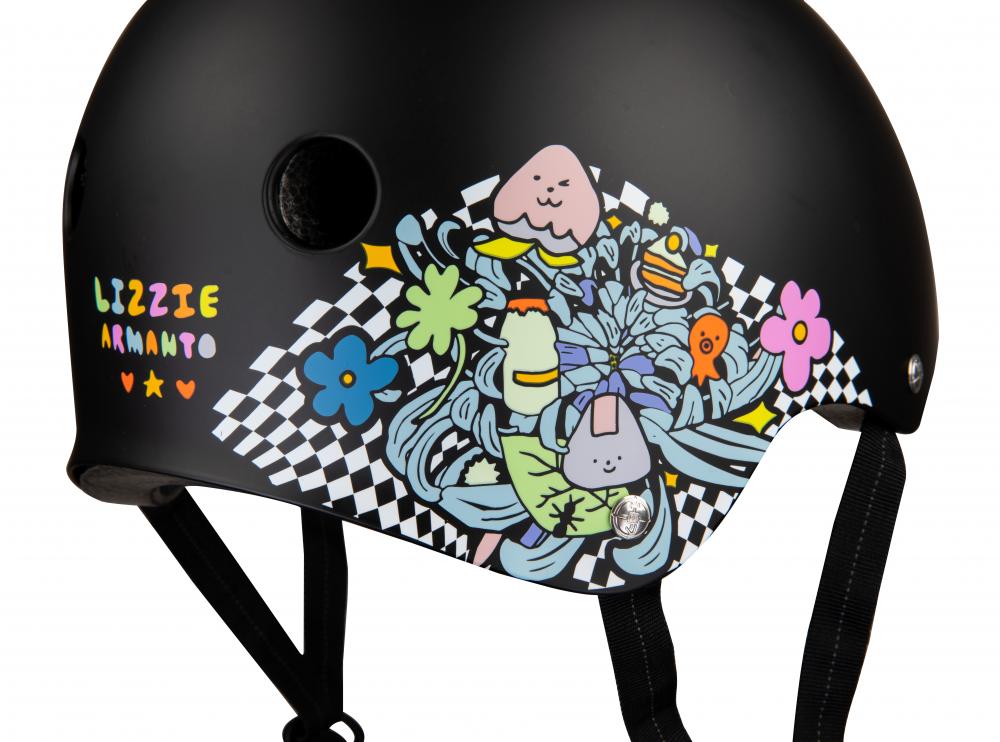 187 Killer Pads Certified Helmet Lizzie Armanto Black/Floral