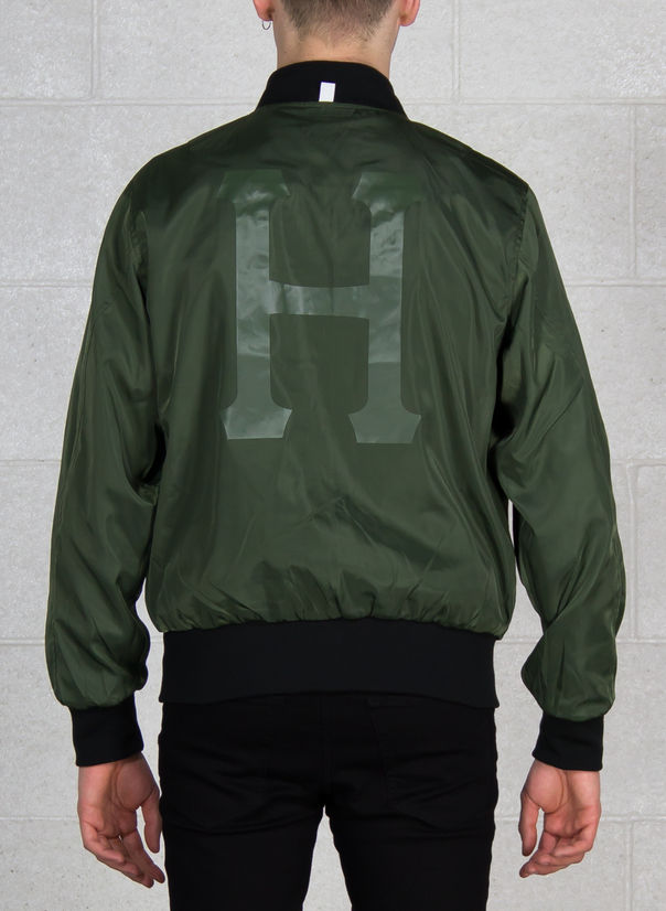 Huf Reversible Standard issue Jacket MA-1 Woodland Camo