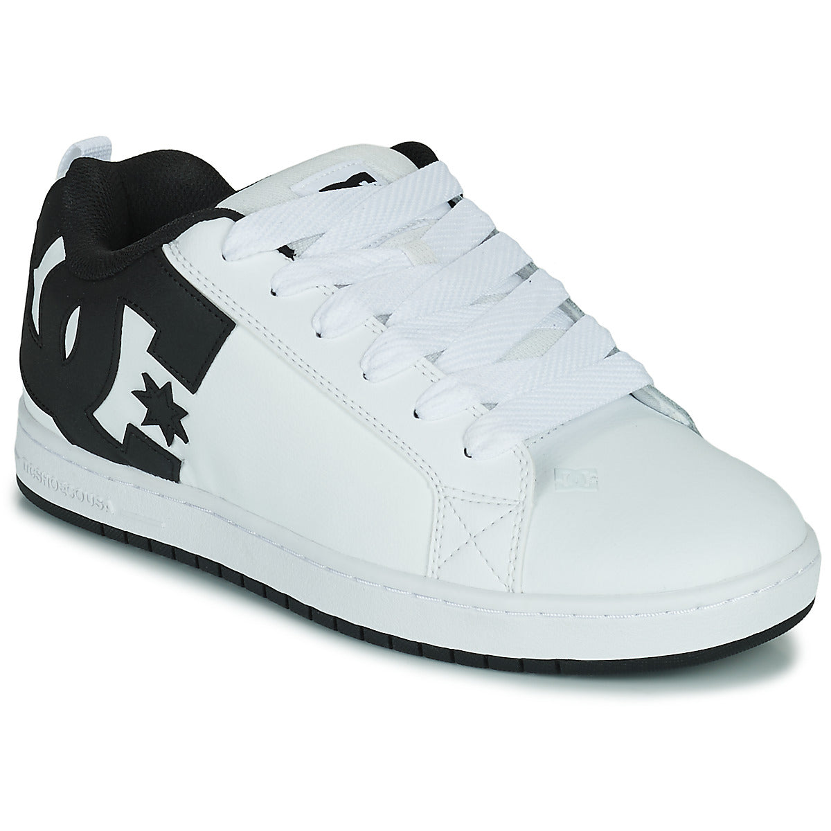 DC Court Graffik White/Black