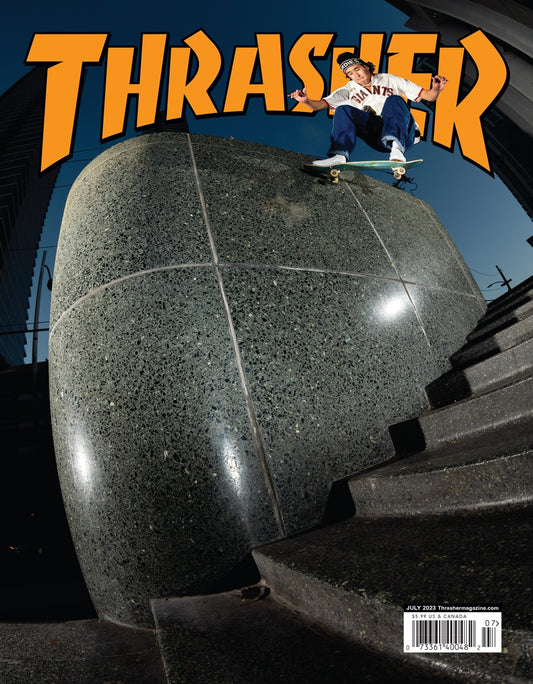 Thrasher Magazine July 2023 (Free Stickers)