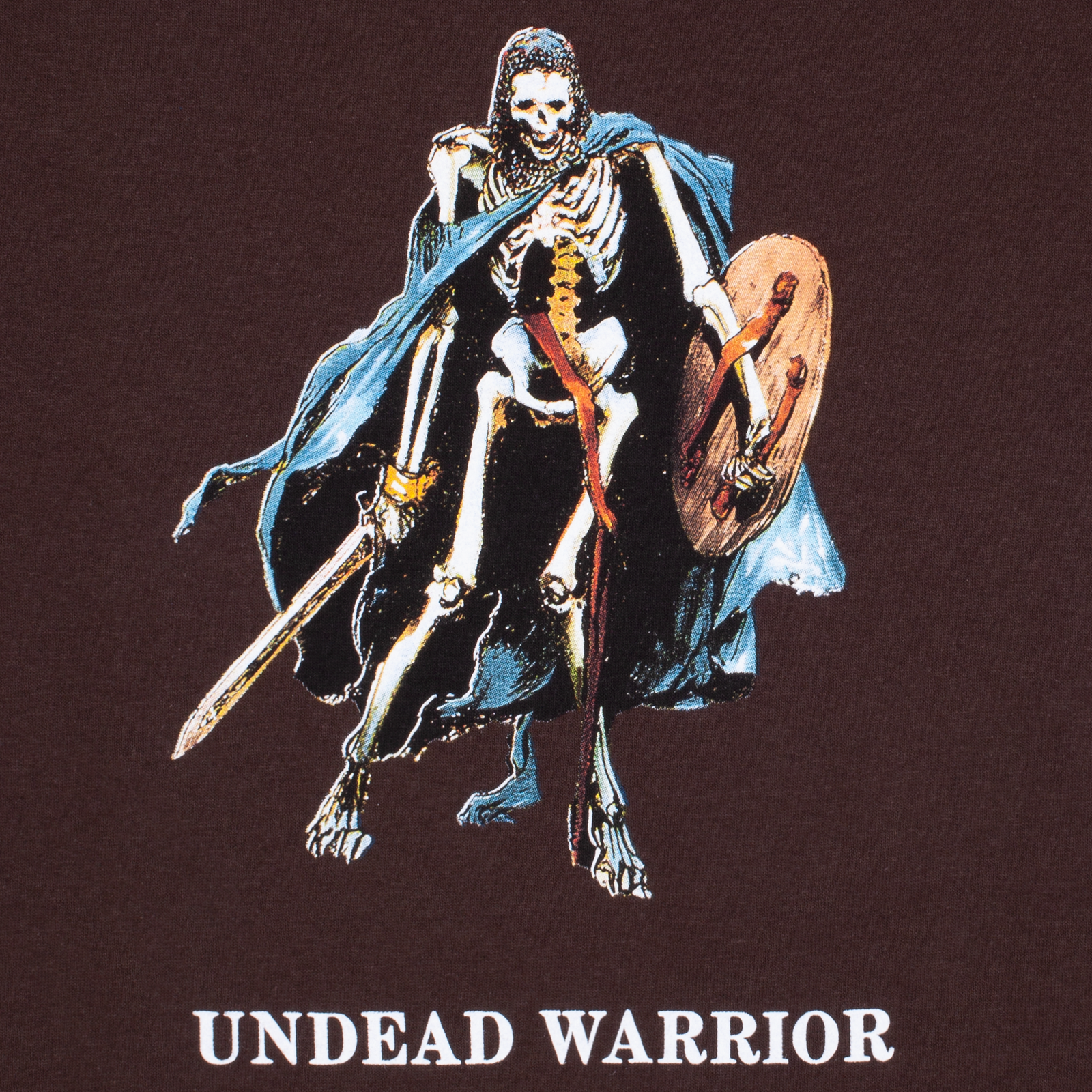 Hockey Undead Warrior Tee Dark Brown