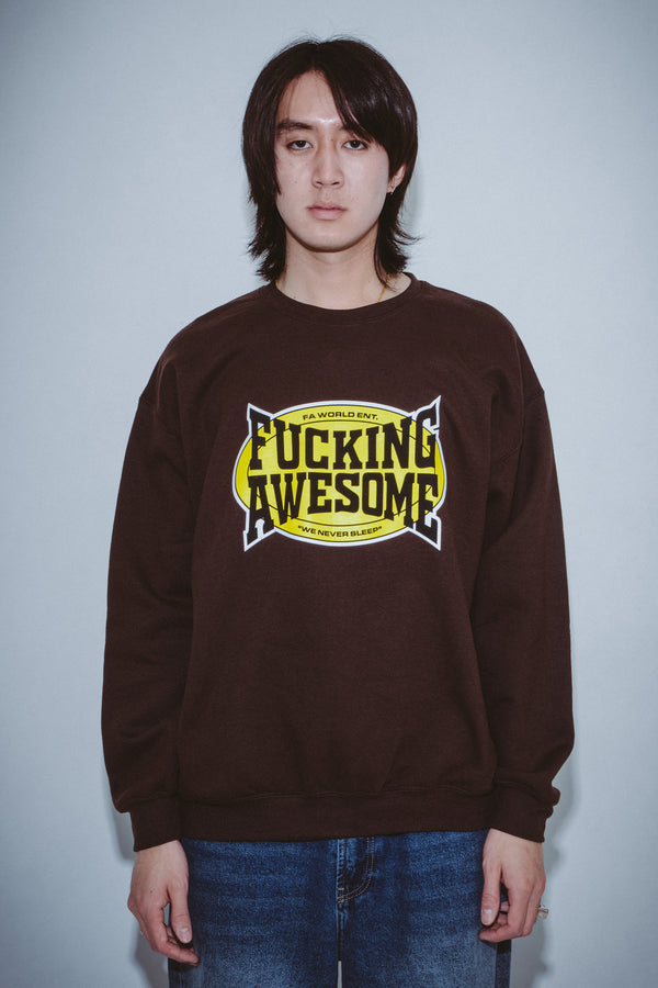 Fucking Awesome - KO Crewneck -  Black