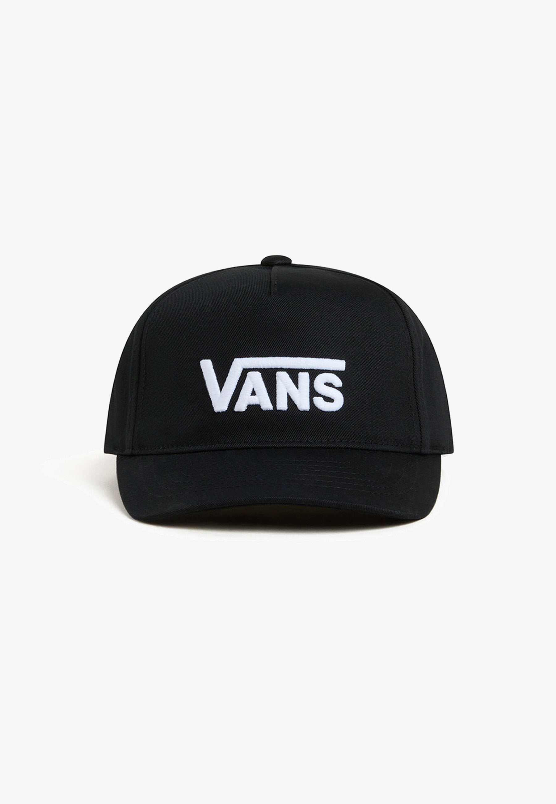 Vans Drop V Logo Snapback Cap Black (One Size)