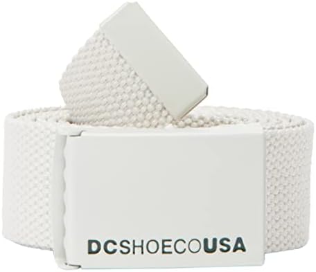 DC Web Belt White