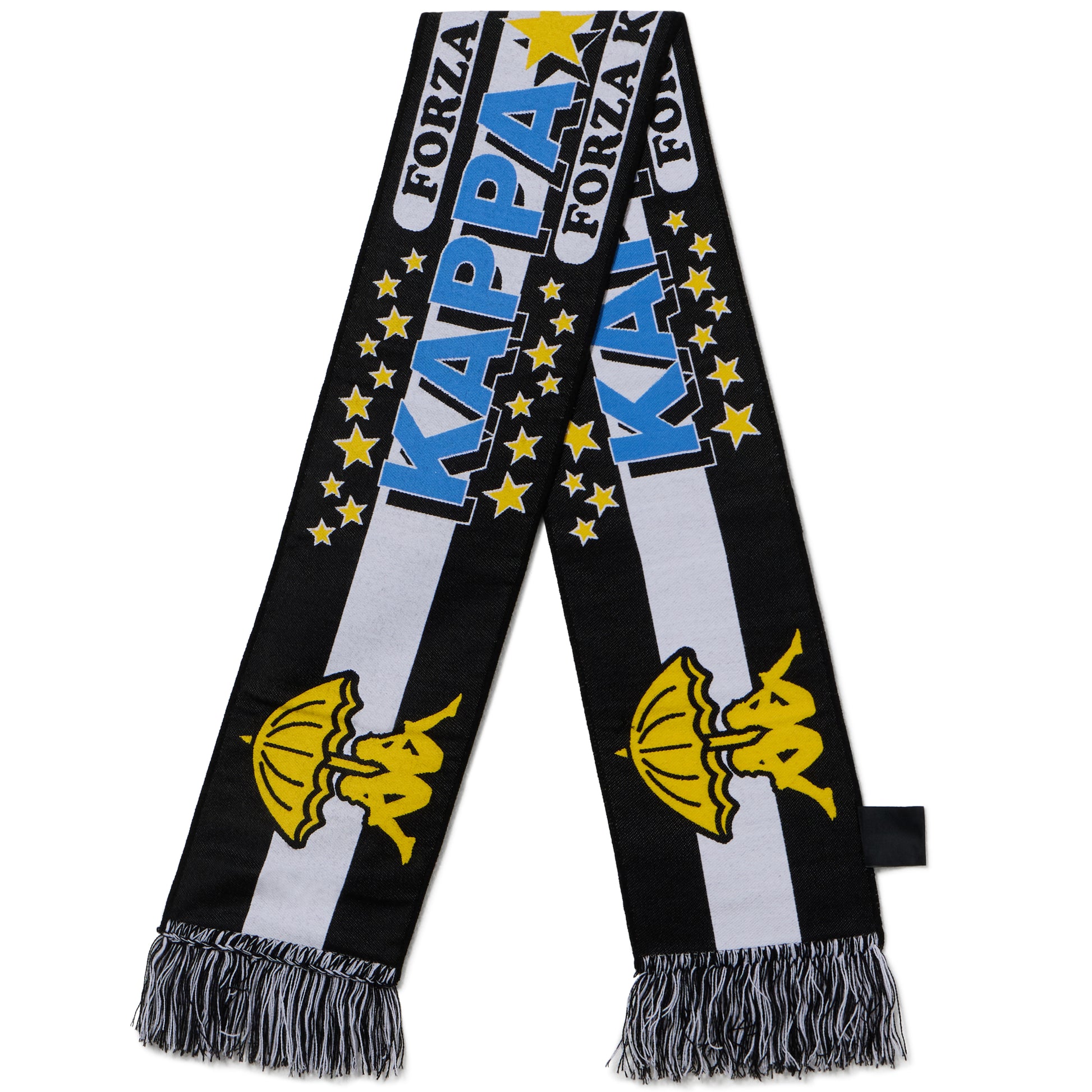Helas x Kappa Geromi Scarf Black / White