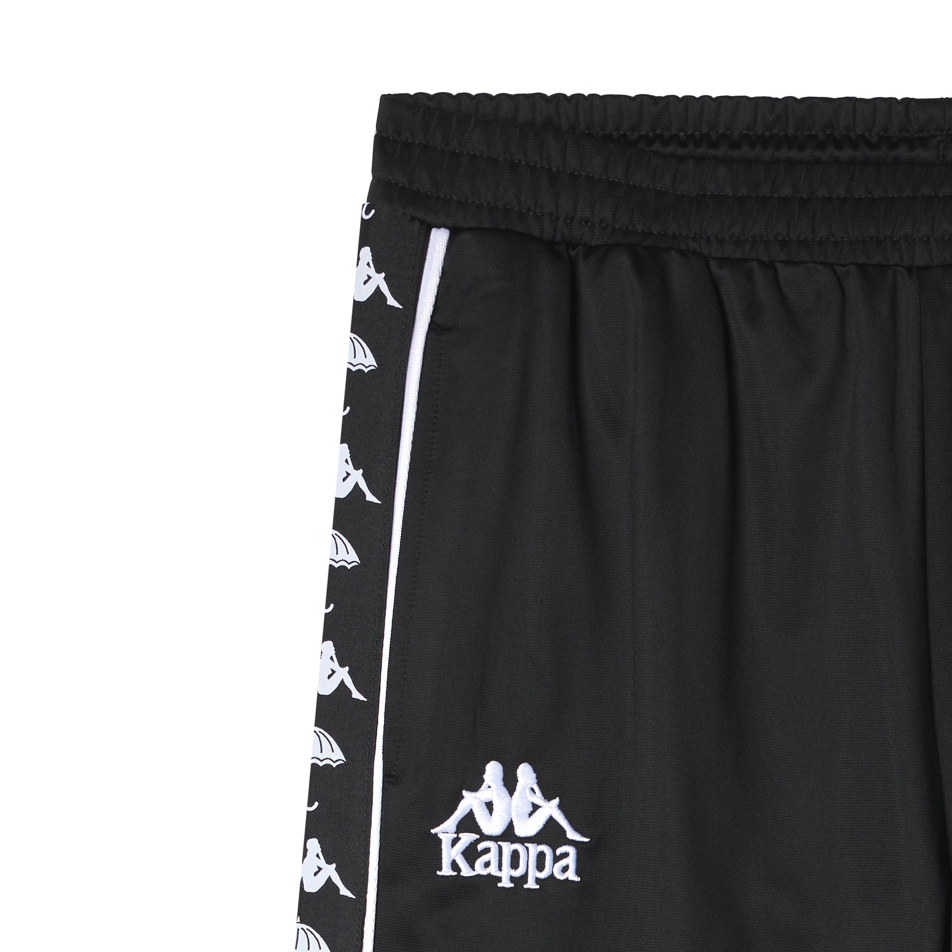 Helas x Kappa Authentic Galen Tracksuit Pant Black / White