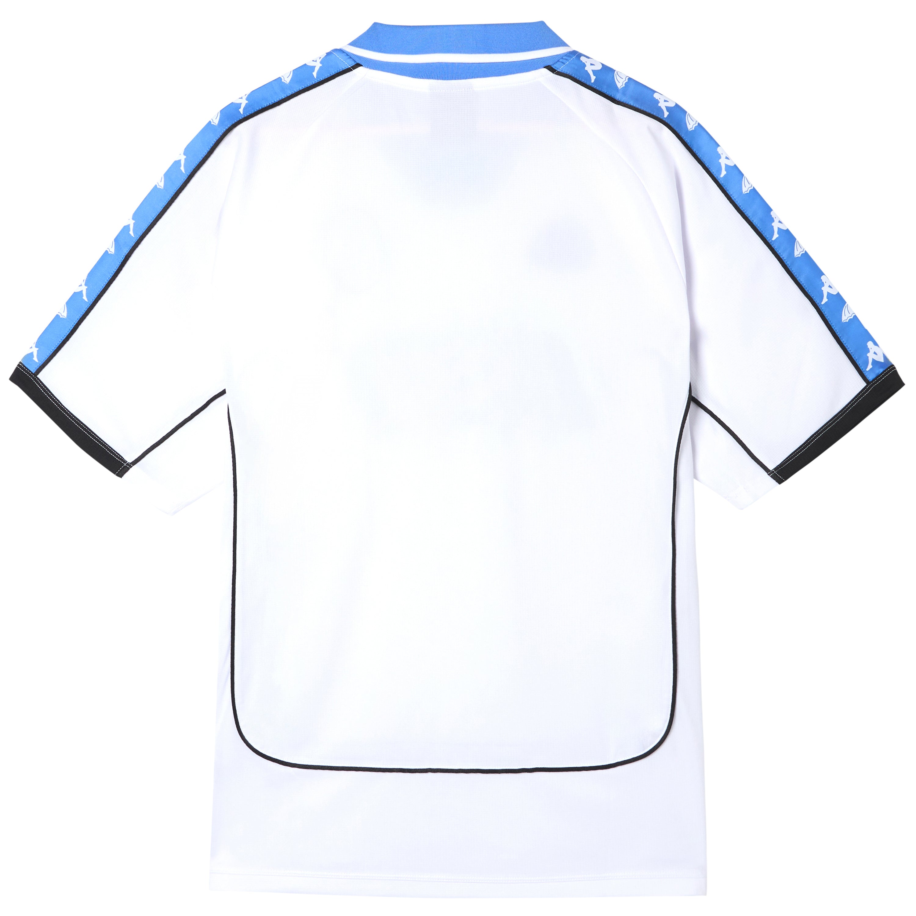 Helas x Kappa Authentic Garron Football Jersey  White/Blue/Marina/Black