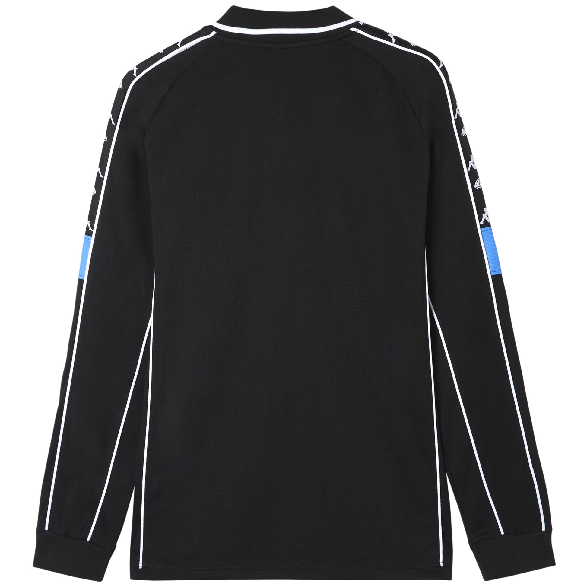 Helas x Kappa Authentic Geervan Football Longsleeve Jersey Black/White/Blue/Marina
