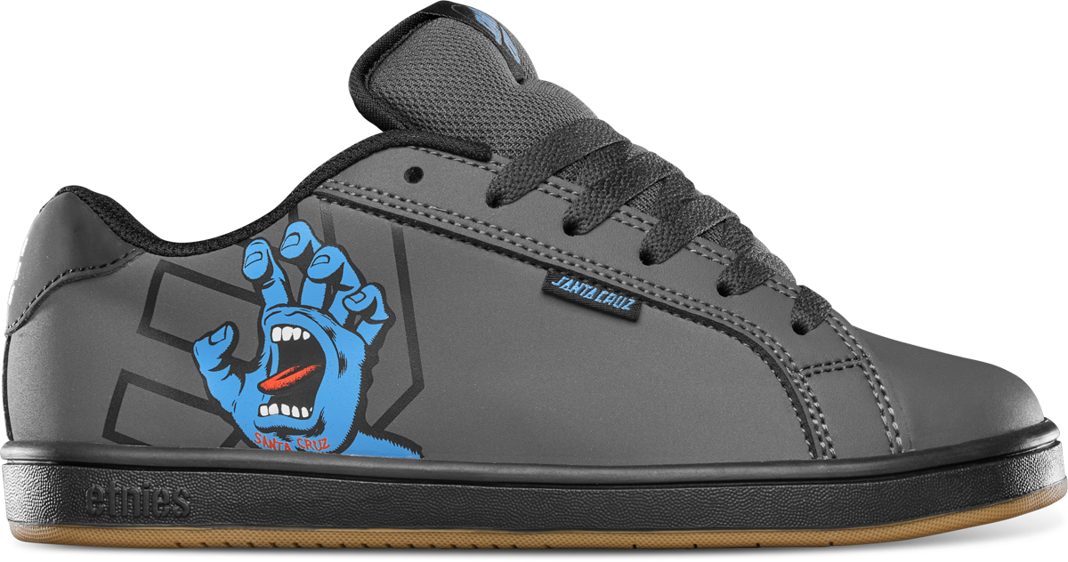 Etnies KIDS Fader x Santa Cruz Scream Dark Grey Black