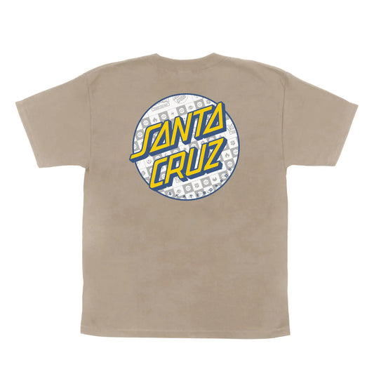 Santa Cruz x Pokemon Energy Dot Youth Tee Sand