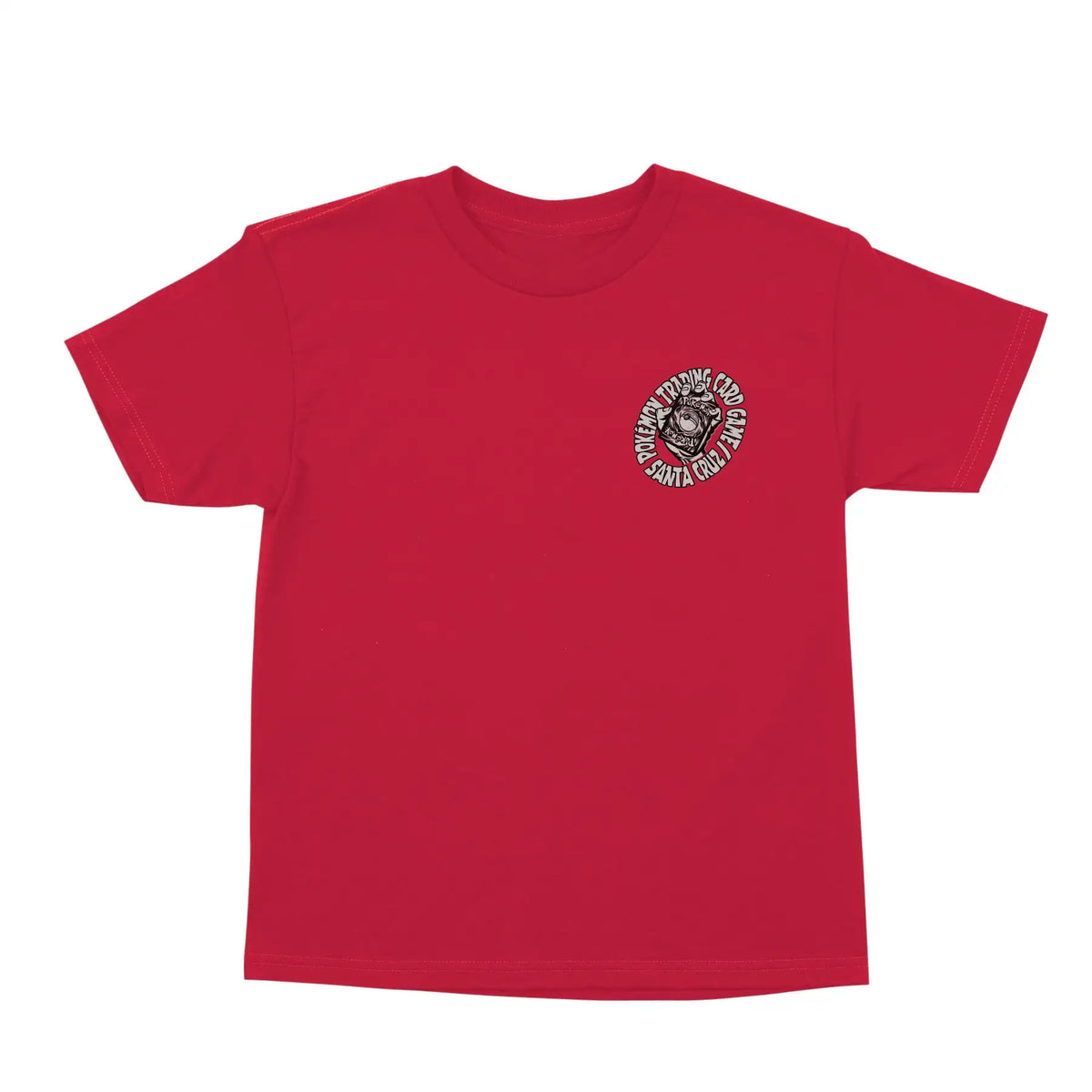 Santa Cruz x Pokemon TCG Hand Tee Red