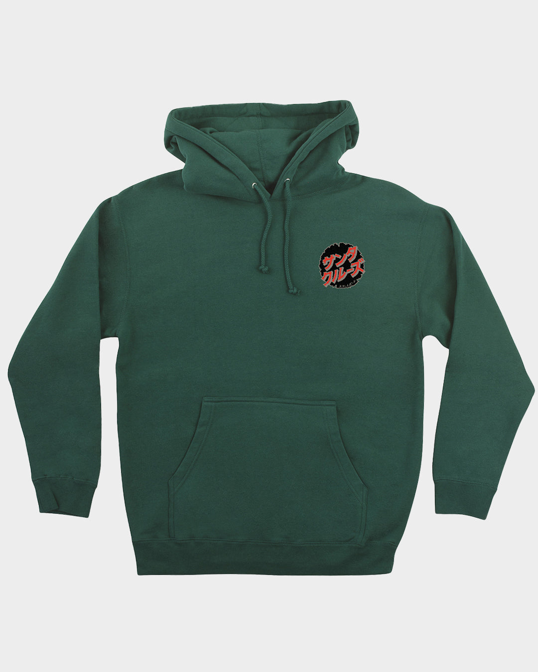 Santa Cruz x Godzilla Destroyer Kids Hood Green