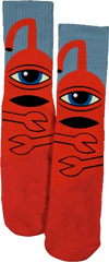 TOY MACHINE SECT HUG SOCK RED