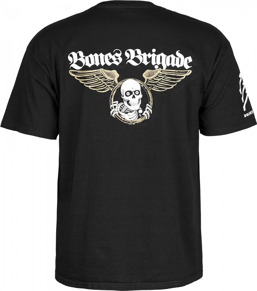 Powell Peralta Bones Brigade Autobiography Tee Black