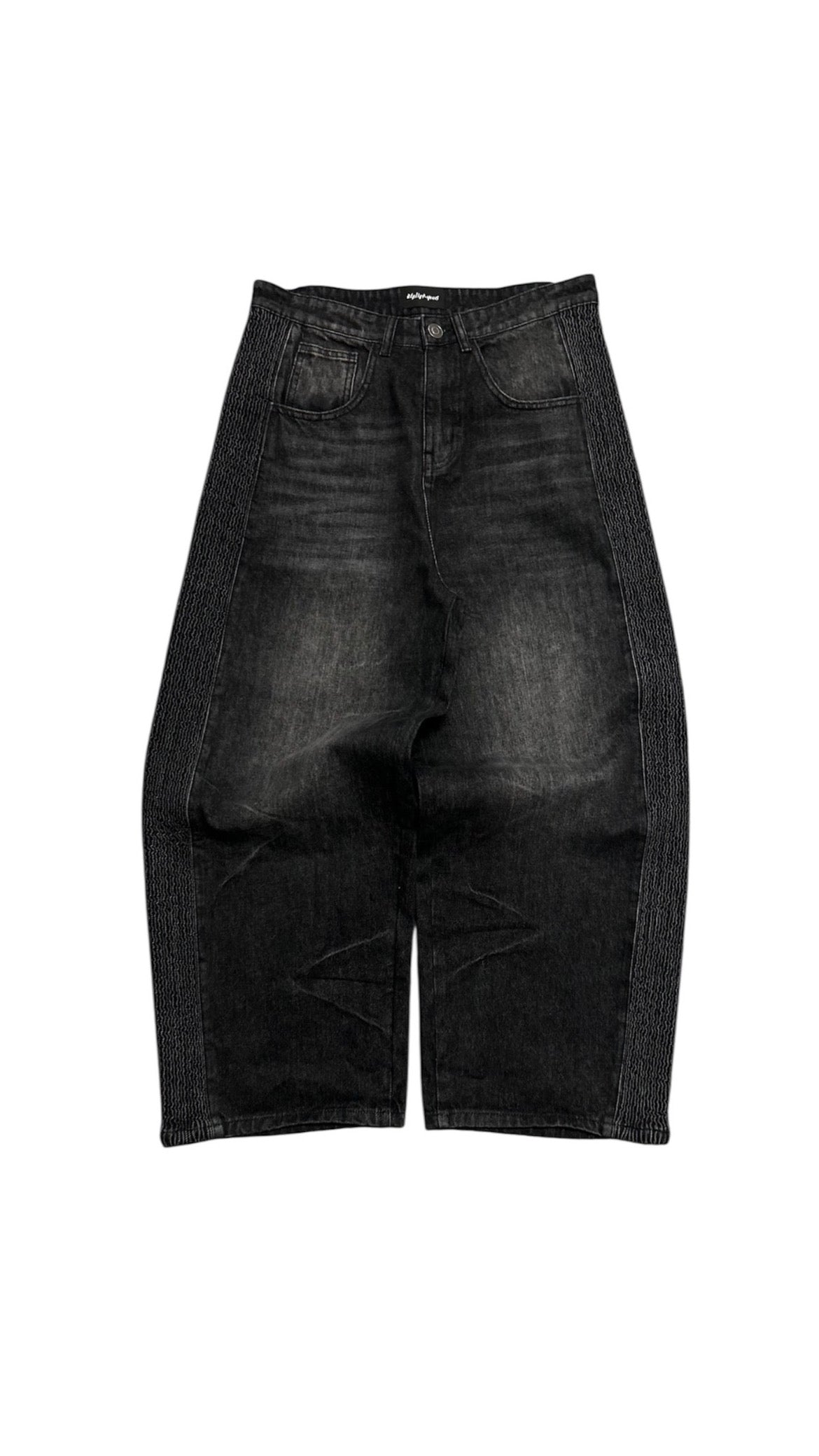Atelier Mo-6 Denim Trackpants Black