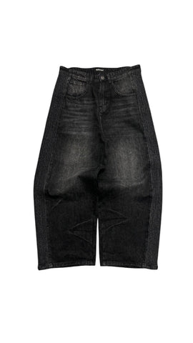 Atelier Mo-6 Denim Trackpants Black