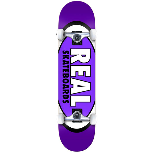 Real Team Oval Purple Complete 8.25