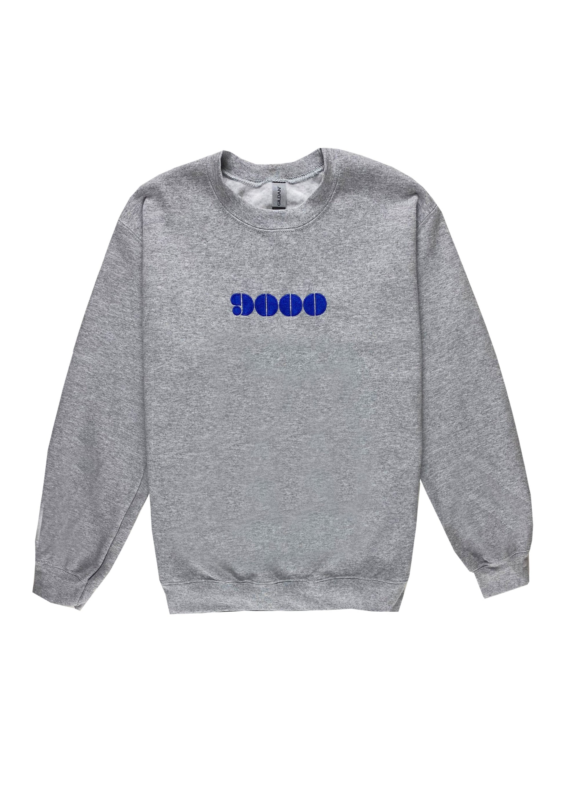Curb 9000 Crewneck Heather Grey