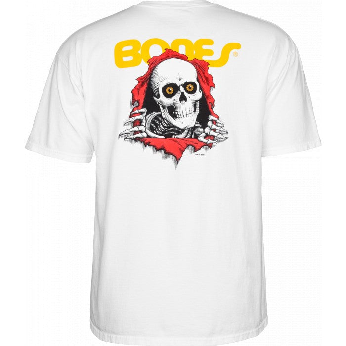 Powell Peralta - Bones Youth Ripper Tee White