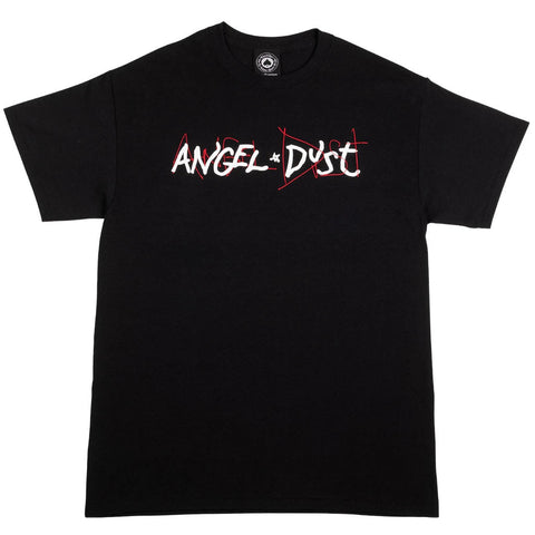 Thrasher x Angel Dust Tee Black