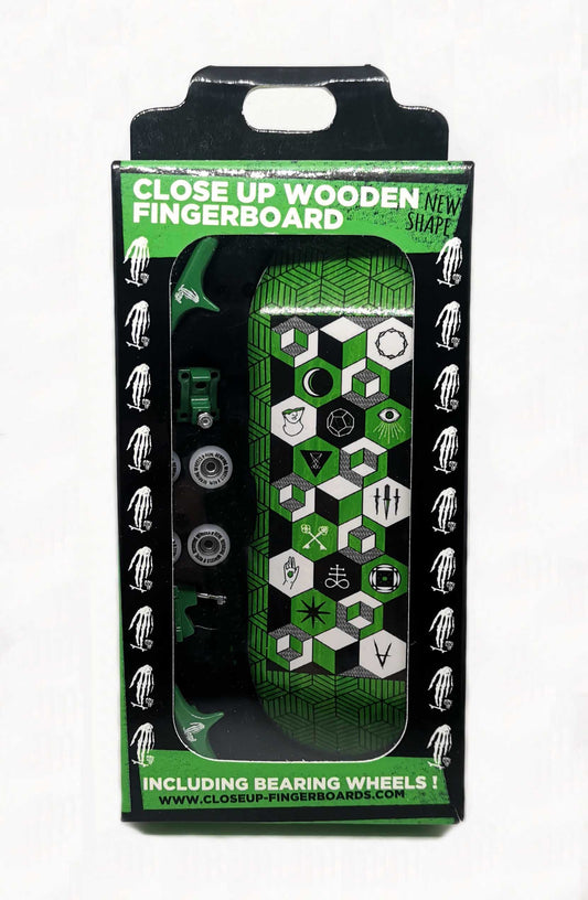 Close Up Fingerboard Antiz Mystyic Green