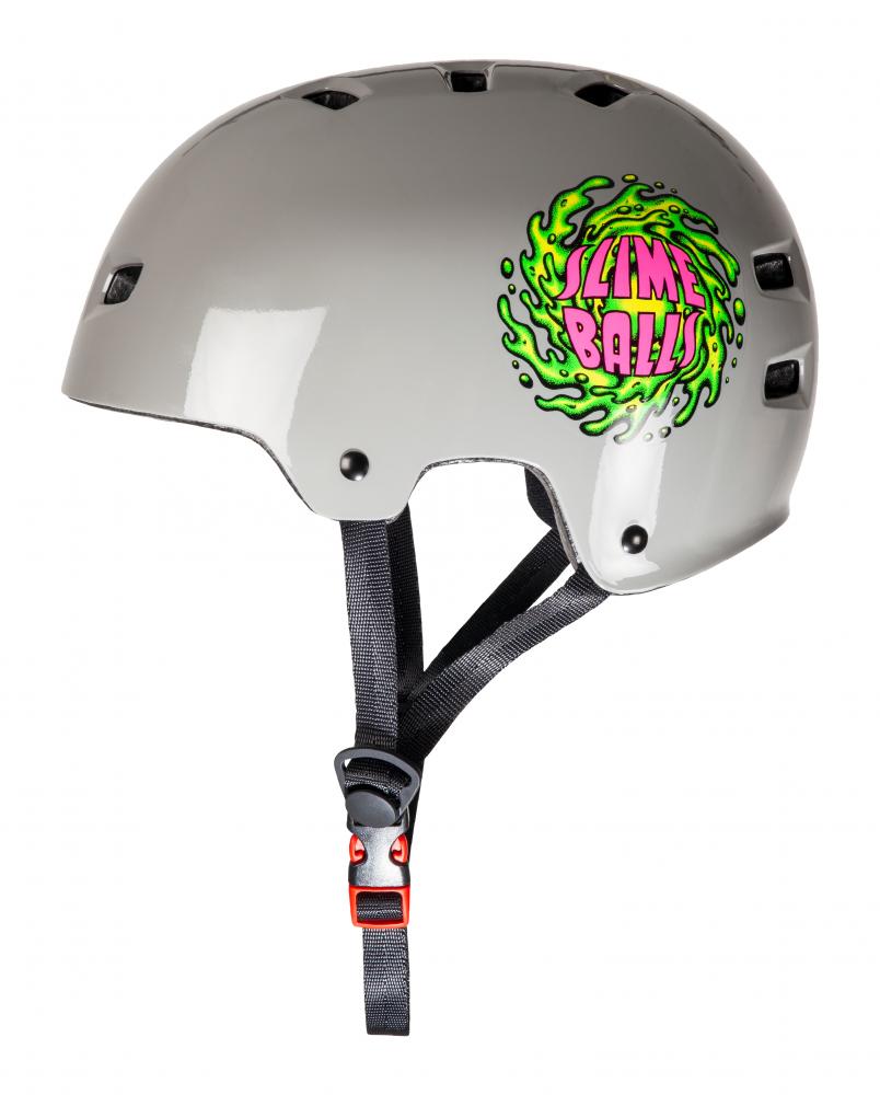 Bullet Slime Balls Logo Helmet Grey