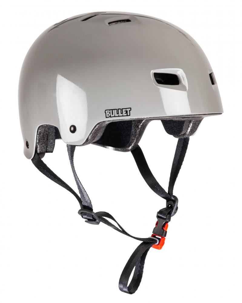 Bullet Slime Balls Logo Helmet Grey