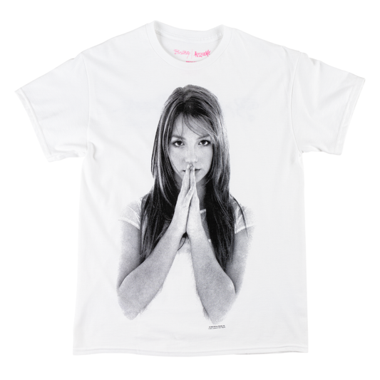 Welcome x Britney Believe Tee White